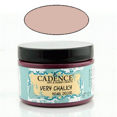 Меловая акриловая краска Cadence Very Chalky Home Decor, 150 мл, Песочно-коричневый