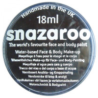 Краска для грима Snazaroo металлик Metallic 18 мл, Черный арт 1118110