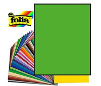 Двухсторонний декоративный картон фотофон Folia Photo Mounting Board 300 г/м2,50x70 см №55 Grass green Зеленый