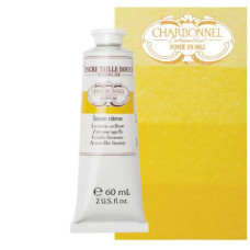 Краска гравюрная Lefranc Bourgeois 60 мл Lemon Yellow Лимонный Желтый
