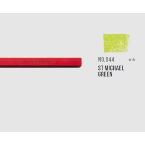 Пастель Conte Soft Pastels, № 044 St-Michael green (Санкт-Майкл зелений)