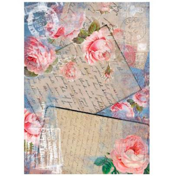 Декупажна карта на рисовому папері Cadenсe Rice Paper А4 Decoupage А4, №347