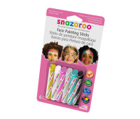 Набір олівців для аквагриму Для дівчаток, 6 кольорів
