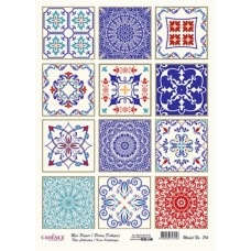 Декупажна карта на рисовому папері Rice Paper Decoupage Cadence, №4, №714