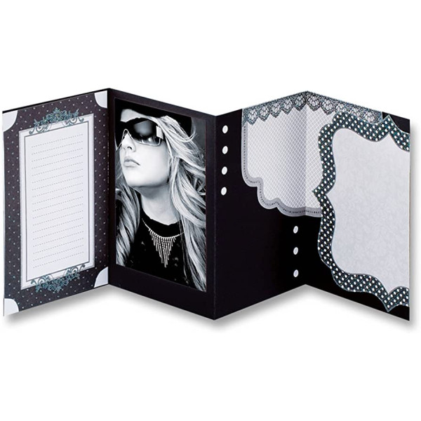 Набір для створення листівки-фоторамки Folia Leporello-folding sets with Cutties Classic
