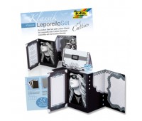 Набор для создания открытки-фоторамки Folia Leporello-folding sets with Cutties Classic Классические