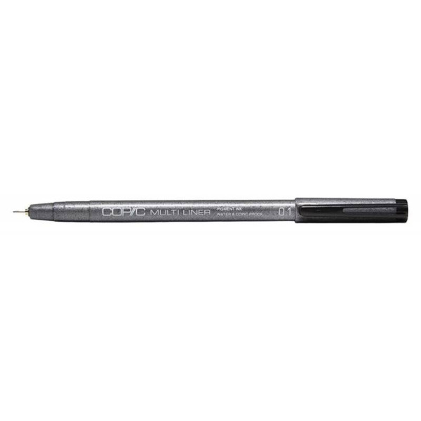 Мультилайнер Copic Multiliner 0,1 мм (не заправляється)