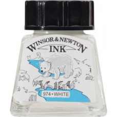 Туш художня Winsor Newton Drawing Inks 14 мл №702 Біла