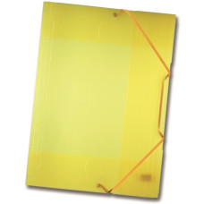 Папка пластикова Folia Plastic Portfolio A3, Transparent Yellow прозоро-жовта арт 6992