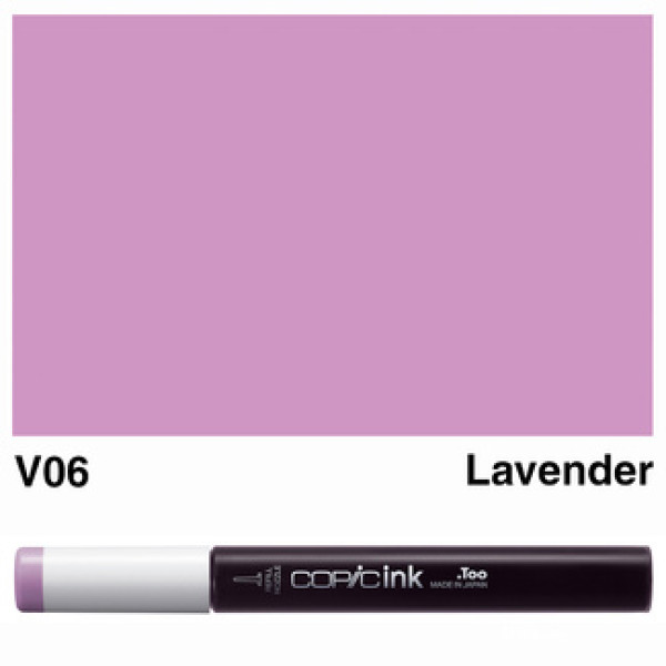 Заправка для маркерів COPIC Ink, V06 Lavender Лавандова, 12 мл