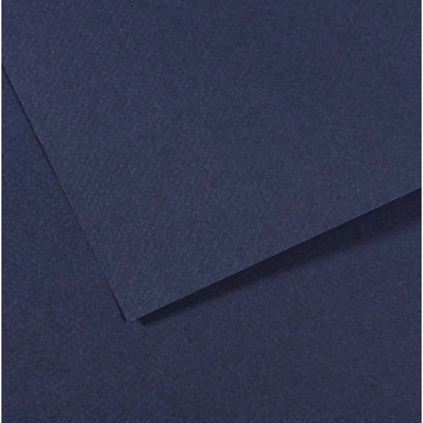 Папір для пастелі Canson Mi-Teintes, №140 Індіго Indigo blue, 160 г/м2, 75x110 см