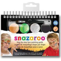 Фарби для гриму в наборі Snazaroo HALLOWEEN, 4 фарби + 1 кисть