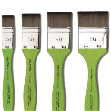 Кисть флейц мягкая синтетика DaVinci 5073 it for Hobby School mottler №80 арт 5073_80