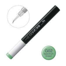 Чернила для заправки маркеров Copic Ink G-02 Spectrum green Спектральный зеленый, 12 мл