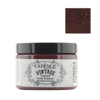 Акрилова фарба-грунт з ефектом старіння Cadence Vintage Legend, 150 мл, Бордо