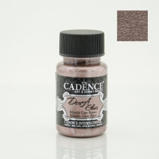 Акрилова фарба металік для скла та кераміки Cadence Dora Glass Metallic Porcelain Paint, 50 мл № 3147 Античний рожевий