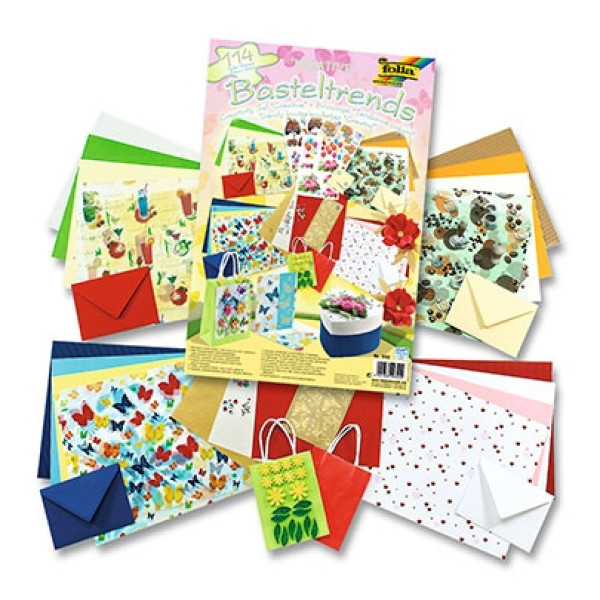 Набір для творчості Folia Creativity Set Creative (Креатив, 114 елементів) арт. 942