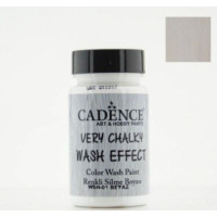 Cadence винтажная краска на акриловой основе Very chalky wash effect, 90 мл, White белый арт WSH_01