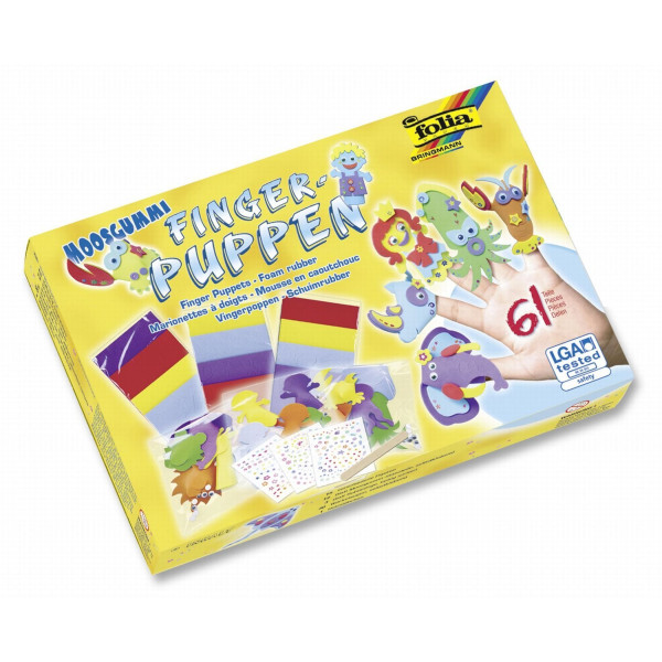Пальчиковый театр Folia Foamcraft Finger Puppets Set (Ассорти, 15 шт) арт. 23019