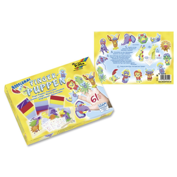 Пальчиковый театр Folia Foamcraft Finger Puppets Set (Ассорти, 15 шт) арт. 23019