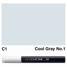 Заправка маркерів COPIC Ink, C1 Cool gray Холодний сірий, 12 мл