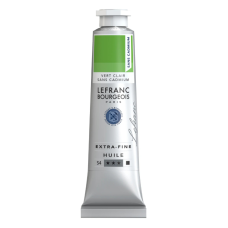 Краска масляная Зеленый светлый без кадмия Lefranc Extra-Fine 40 мл, №896, S4, Cadmium-free Green light
