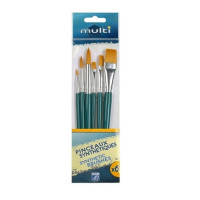 Набор кистей синтетика MULTI Set, 6 шт