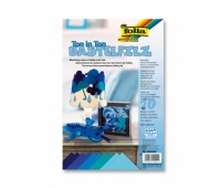 Набір фетру Folia Hobby Craft Felt, 20x30 см, Blue Асорті, сині відтінки, 10 листів