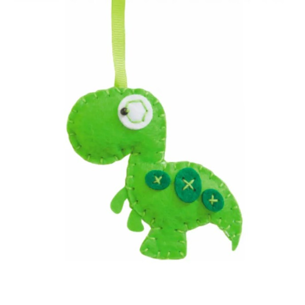 Набір із фетру для пошиття міні заготовки Folia Mini felt sewing sets, Динозавр арт. 52903