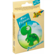 Набір із фетру для пошиття міні заготовки Folia Mini felt sewing sets , Динозавр арт 52903