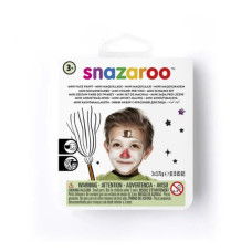 Набір фарб для гриму Mini Face Paint Snow Man Universal 3x3, 75 мл, Червоний, Коричневий, Білий