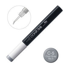 Чорнило для заправки маркерів Copic Ink C-5 Cool gray Холодний сірий 12 мл