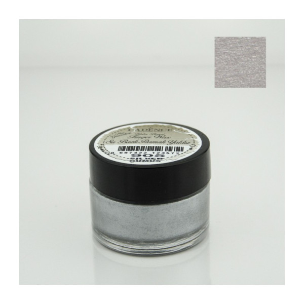Восковая позолота на водной основе Cadence Finger Wax, №905 Серебро, 20 мл