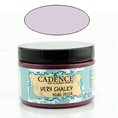 Меловая акриловая краска Cadence Very Chalky Home Decor, 150 мл, Пурпурный