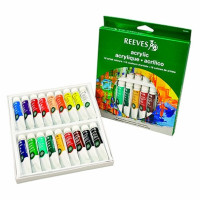 Акриловые краски Reeves Acrylic Tube Set, 18 цветов, 10 мл 8493201