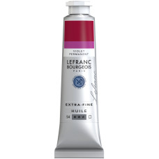 Олійна фарба Lefranc Extra Fine 40 мл № 631 Permanent violet Фіолетовий перманентний