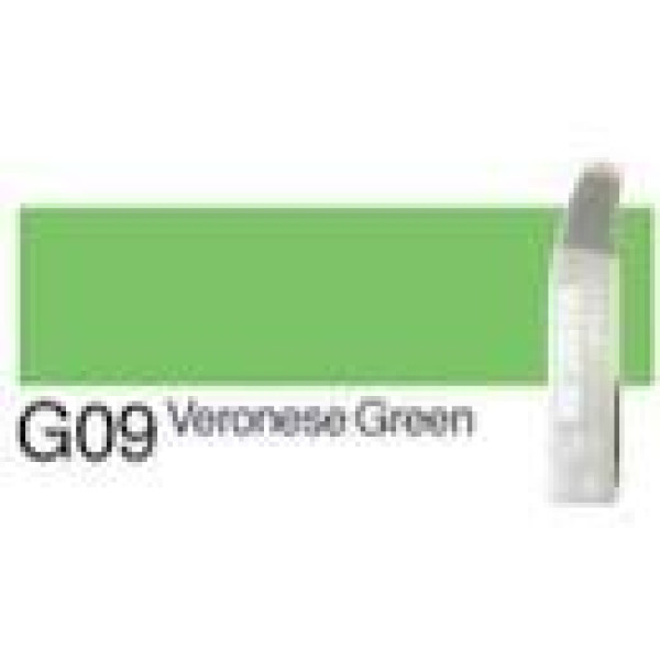 Чорнило для заправки маркерів Copic Various Ink G-09 Veronese green Веронський зелений