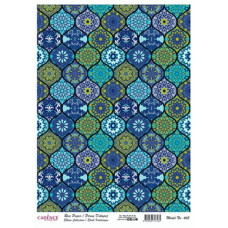 Декупажная карта на рисовой бумаге Rice Paper Decoupage Cadence, №465