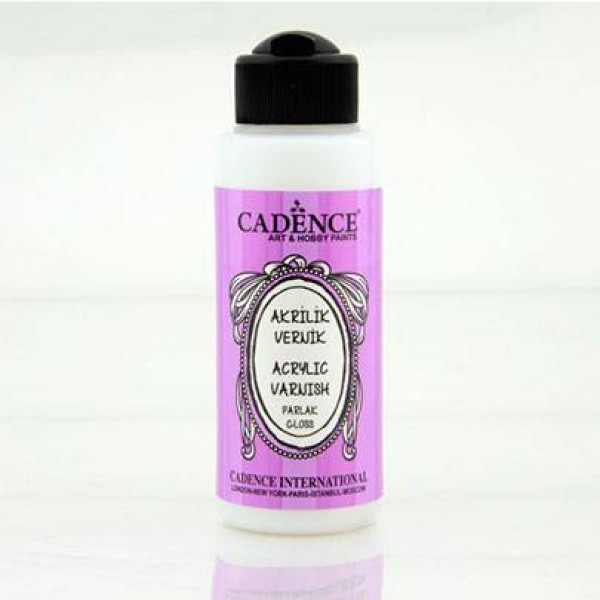 Лак на водной основе глянцевый Cadence Water Based Varnish, 70 мл