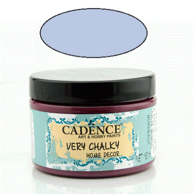 Меловая акриловая краска Cadence Very Chalky Home Decor, 150 мл, Голубой