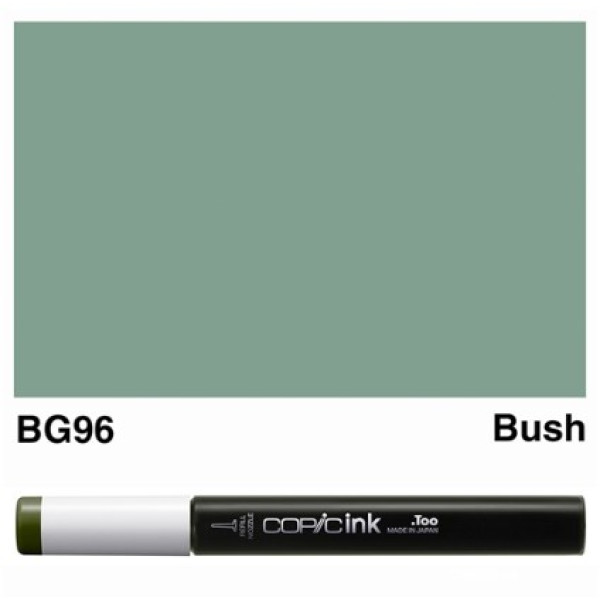 Заправка для маркерів COPIC Ink BG96 Bush Зелений кущ 12 мл