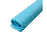 Крепон Folia Crepe paper 50x250 см, 32 г/м2 №120 Light blue Блакитний