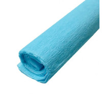 Крепон Folia Crepe paper 50x250 см, 32 г/м2 №120 Light blue Блакитний