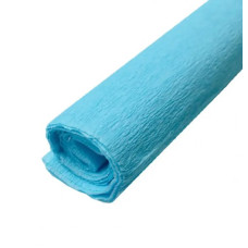 Крепон Folia Crepe paper 50x250 см, 32 г/м2 №120 Light blue Блакитний