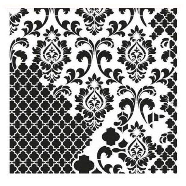 Трафарет Cadence Grunce Colection GCSM, 25*25 см, GCS-001