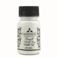 Акрилова фарба металік Cadence Dora Metallic Paint, 50 мл, Білий перламутровий