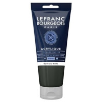 Акрилова фарба Lefranc Fine Acrylic Color 80 мл, 271 Mars black Чорний марс