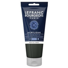 Акрилова фарба Lefranc Fine Acrylic Color 80 мл, 271 Mars black Чорний марс