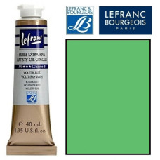 Олійна фарба Lefranc Extra Fine 40 мл №508 Chrome green medium light Середній світло-зелений хром