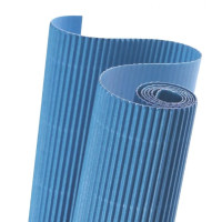 Картон гофрований Folia Corrugated board E-Flute, 50x70 см №33 Pacific blue Блакитний